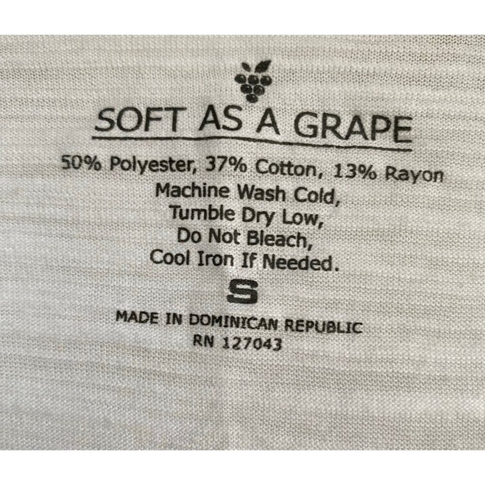 St Paul Saints MN Soft As A Grape Tee Shirt Jersey Women's Sz S Black White NWT - Picture 4 of 8